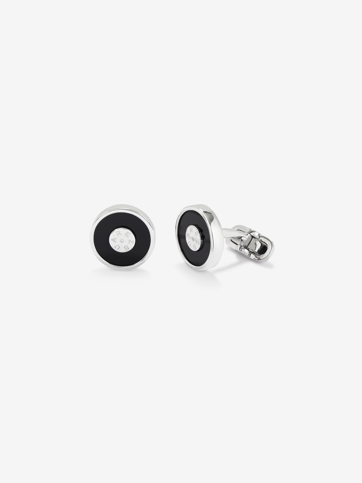 925 Silver and Onyx Cufflinks